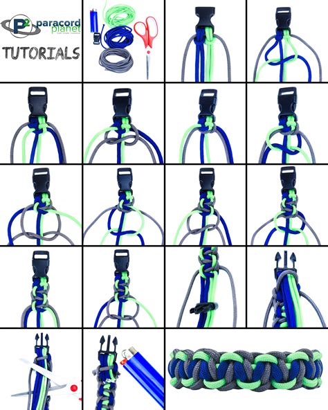 Paracord Bracelet Knots Instructions At Jean Batton Blog