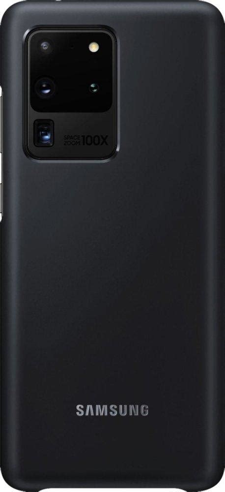 Оригинальный чехол Led Back Cover Black для Samsung Galaxy S20 Ultra Sm G988 заказ цены в