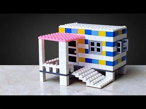 DIY - How To Build A Lego House Step By Step With Stairs - YouTube | Lego house, Lego house ...