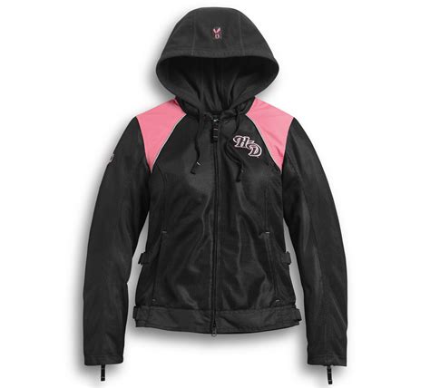 Blouson De Moto Pink Label En Maille En Pour Femmes Harley