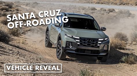 Off Roading Footage Of The 2022 Hyundai Santa Cruz Youtube