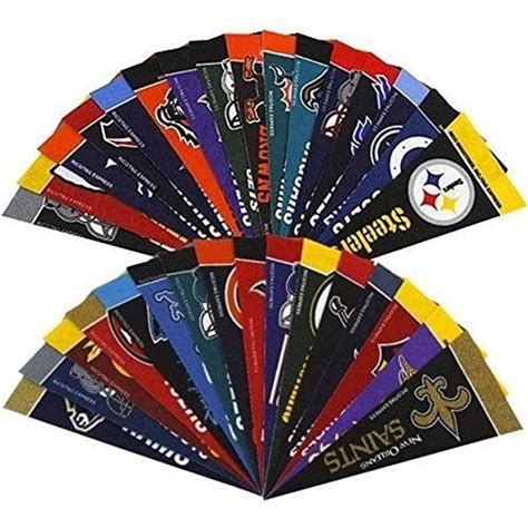 Nfl All Teams Set Licensed Mini Pennants 4x9 Team Banner Pennant