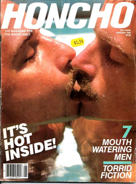 Honcho Magazine January Gay Male Digest Magazine Gayvm