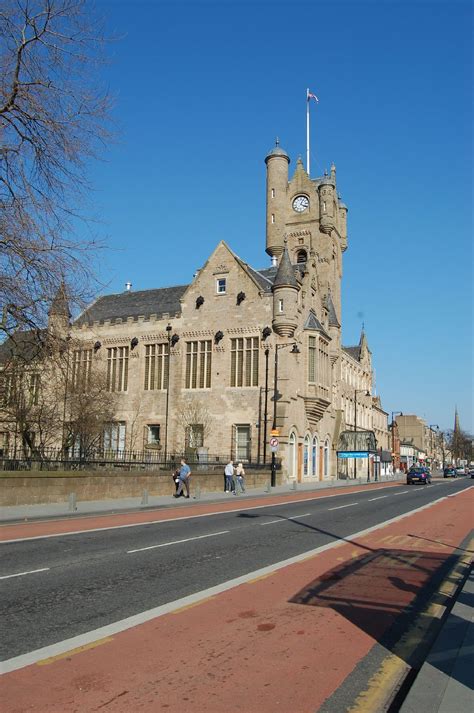 Rutherglen Town Hall Is A Unique Scottish Baronial Style Building