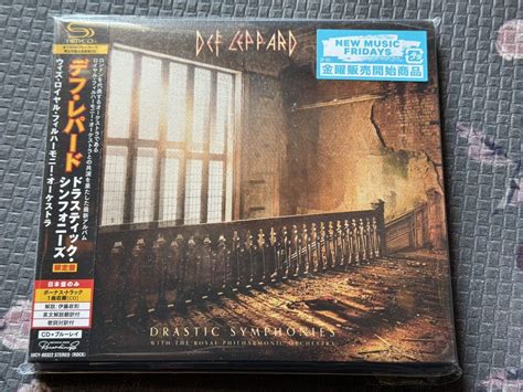 SHM CD DEF LEPPARD デフ レパード ドラスティック シンフォニーズ CD Blu ray Def Leppard 売買され