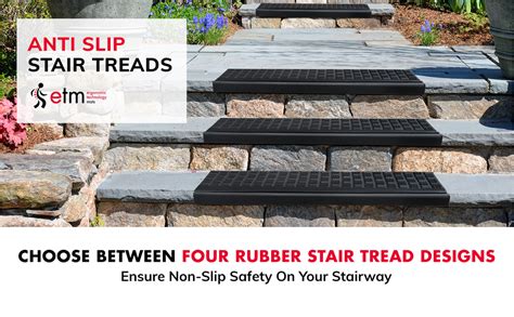 Etm Anti Slip Stair Treads Stair Pads 0 8 Cm Thick Stair Covers