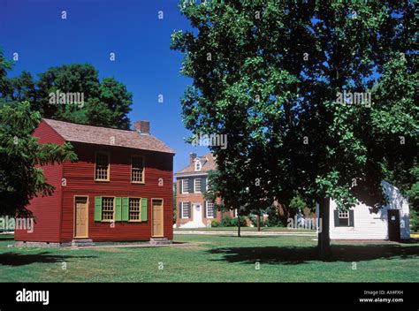 Grouseland Home Of William Henry Harrison Vincennes Indiana Stock Photo