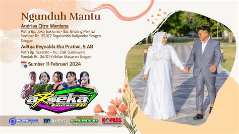 LIVE ARSEKA MUSIC BAYU PUTRA Audio Wedding Andre Alda 11