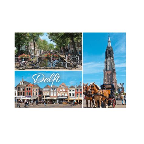 Fotomagneet Delft Van Der Meulen Souvenirs En Kaarten