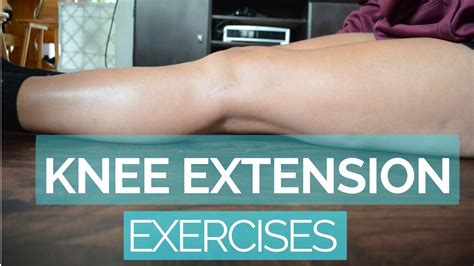 Exercises To Improve Knee Extension After ACL Surgery YouTube