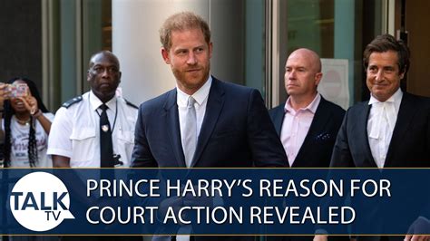 He Was On The Verge Of Tears” Prince Harry Says He Went To Court For