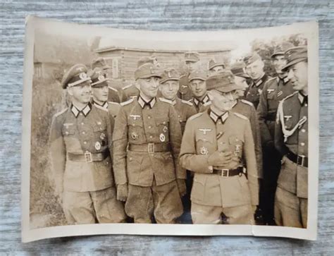 Soldaten Kameraden Wehrmacht Orden Front Wk X Orig Foto Eur