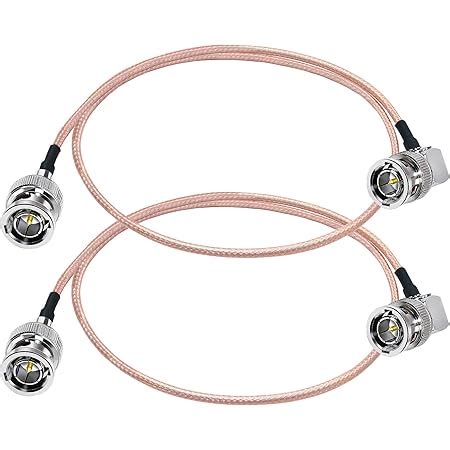 Alvin S Cables Din Mini Bnc Right Angle To Bnc Male Hd Sdi