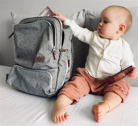 Nuby Grey Backpack Changing Bag Atelier Yuwa Ciao Jp