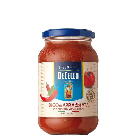 Molho De Cecco Sugo All Arrabbiata G Emp Rio Frei Caneca