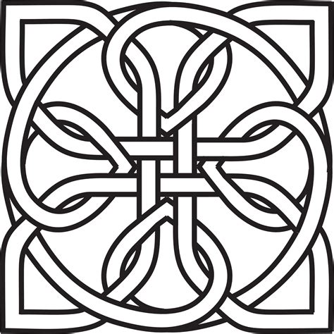 Medieval Celtic Knot Tattoo Celtic Irish Knots Ornament Celtic