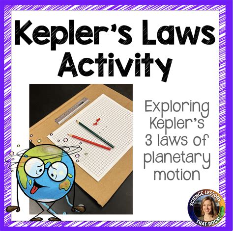 Kepler S Laws Of Planetary Motion Activity Store Science Lessons