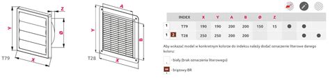 Kratka Wentylacyjna Grawitacyjna Special T Fi Bia A Wywiewne