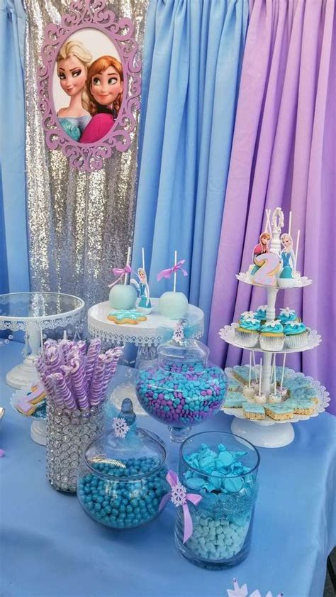 Frozen Disney Birthday Party Ideas Photo 1 Of 12 Catch My Party