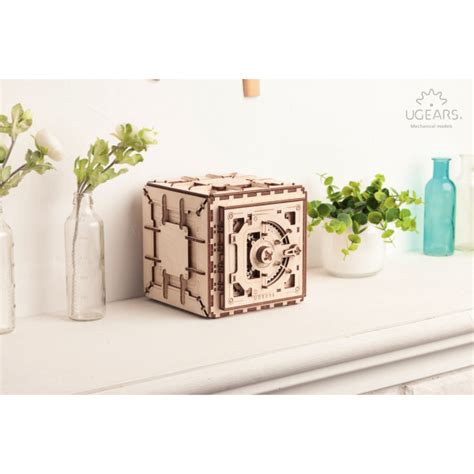 Ugears Maquette M Canique En Bois Coffre Fort Prix Pas Cher Chez