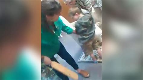 video  school principal paddling child reignites punishment debate