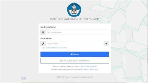 Kip Kuliah Error Ini Link Login Reclaim Akun Di Kip Kuliah