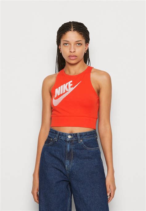 Nike Sportswear Tank Top Picante Red Rot Zalando De