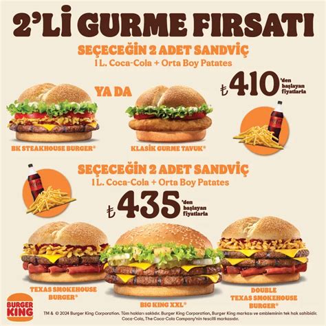 Burger King Menü Fiyatları Tr