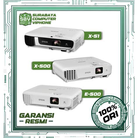 Jual Promo Proyektor Epson Eb X Eb E Eb X Eb W Lcd