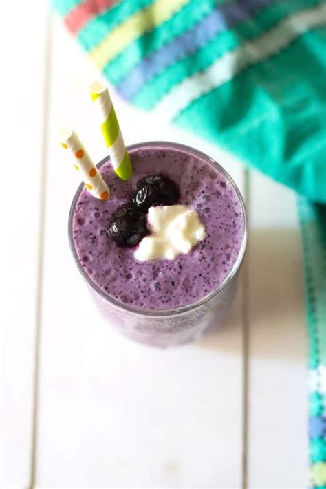 Blueberry Cottage Cheese Smoothie Gives You A Healthy Breakfast While