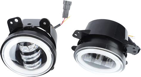 2 Uds Luces Antiniebla De Parachoques Impermeables Luces LED De