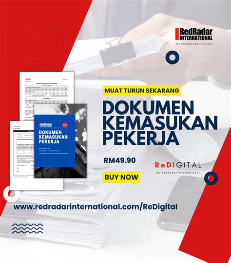 Dokumen Kemasukan Pekerja Redradar International