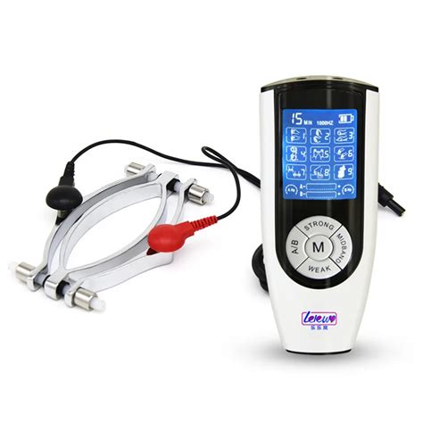 Sex Shop Electric Shock Labia Clip Clitoris Clamps Stimulator Bdsm Bondage Peeping Vagina