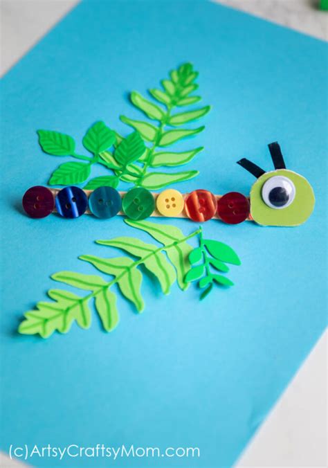 15 Cute and Fun Caterpillar Crafts for Kids