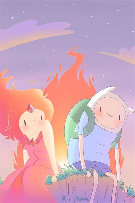 Finn And Flame Princess By Xx Matsuda Xx On Deviantart Adventure Time