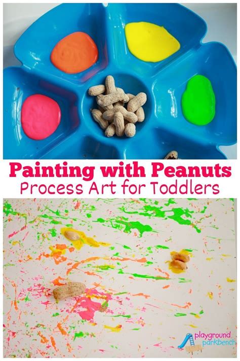 Peanut Painting For Kids Kids Art Projects Painting For Kids Art