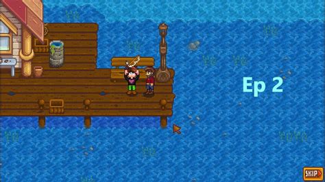 Getting Fishing Rod From Willy Stardew Valley Ep 2 Gameplay Let