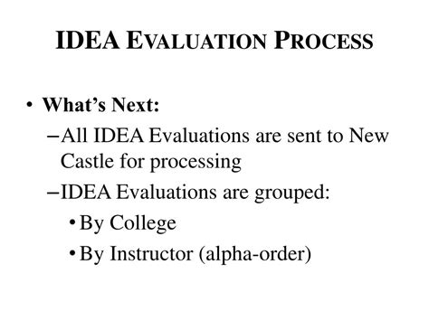 Ppt Understanding And Using Your Idea Evaluation Results Powerpoint