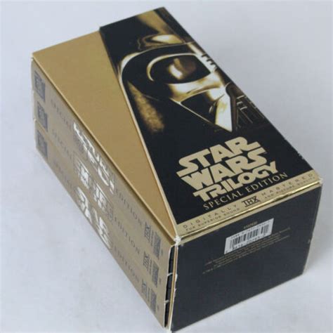 Star Wars Trilogy Box Set Vhs Special Edition Empire Strikes