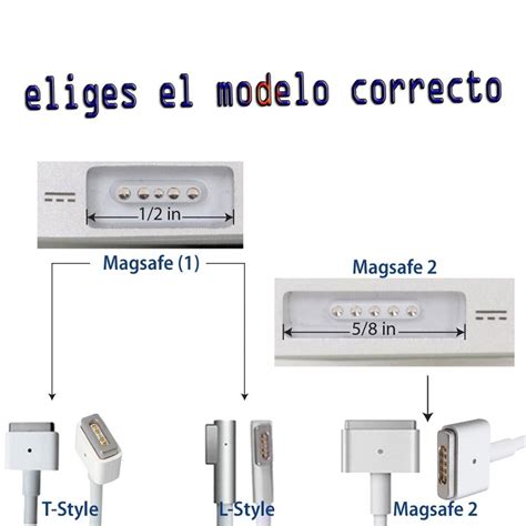 Cargador Original Macbook Air Y Pro W Magsafe