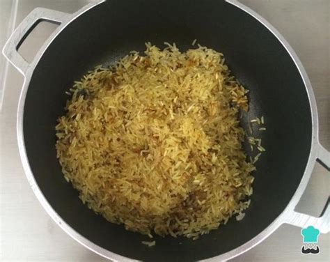 Arroz Al Curry Con Cebolla