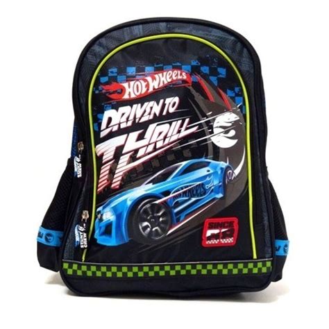 Hot Wheels anatómiai iskolatáska Driven to Thrill Iskolatáskanet