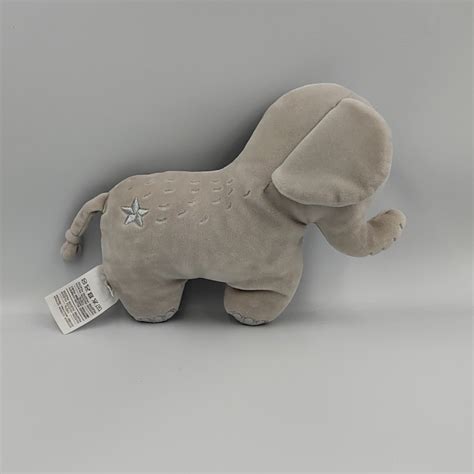 Doudou L Phant Gris Toiles Mots D Enfants