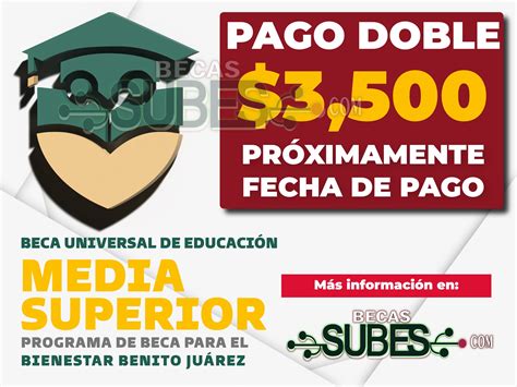 Becas Benito Juárez Para Educación Media Superior Calendario De Pagos