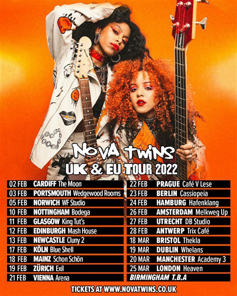 Nova Twins Announce 2022 Uk And European Tour Drop New Remix — Kerrang