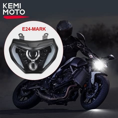 Motorcycle Headlights Yamaha Mt Headlight Led Headlight Mt Led