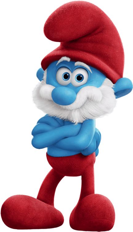 Download Free Png Papa Smurf Png Smurfs The Lost Village Papa Smurf