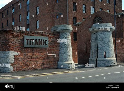 Titanic Hotel, Liverpool, England, UK. Part of the redevelopment of the historic Stanley Dock ...