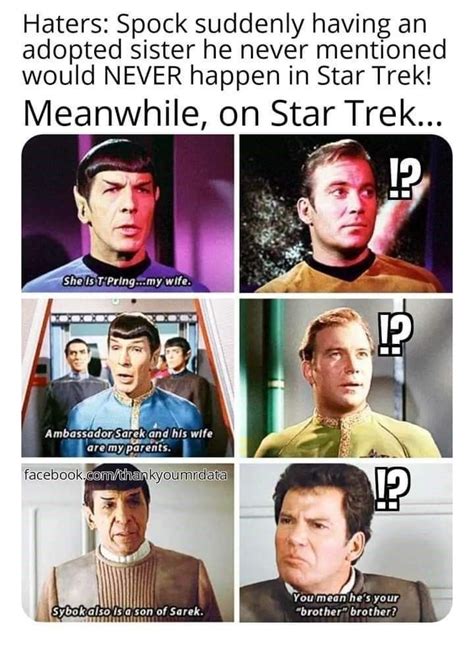 Star Trek Memes For Titular Trekkies April 26 2023 In 2023 Star Trek Funny Star Trek Star