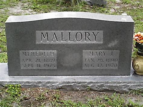 Mary Stiles Jones Mallory 1890 1970 Memorial Find A Grave